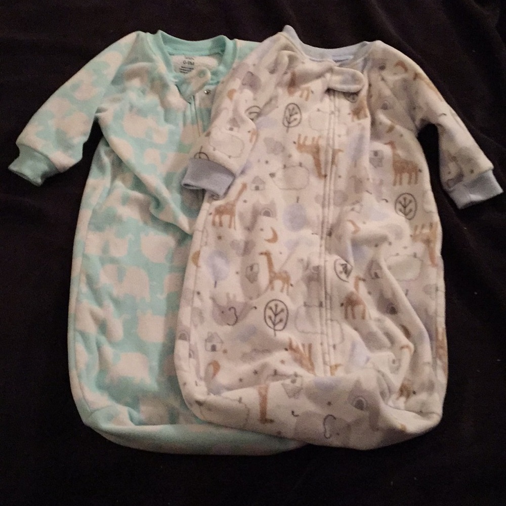 Two 0-9 Months Carter’s Just for You Sleepers
